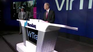 VirTra Nasdaq Opening Bell Ceremony August 21, 2018 $VTSI