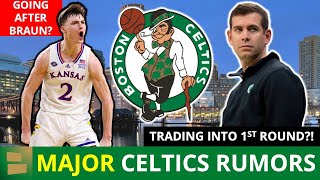 HUGE Celtics Rumors: Boston Trading Up Into 1st Round Of NBA Draft? + 1st Round Targets IF They Do