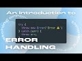 An Intro to Error Handling in JavaScript