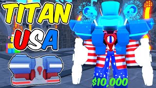 I UNLOCKED NEW GODLY UNIT! TITAN FIREWORK MAN! | TOILET TOWER DEFENSE