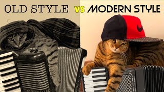 Uzicko kolo - old style vs modern style