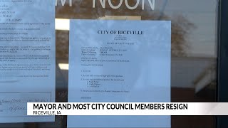 Mayor and most city council members resign in Riceville