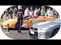 Drag Race Lamborghini Gallardo Spyder VS Nissan GT-R