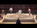 kisomitsuru vs takagenji day 8 sumo natsu basho may 2014