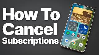 How to Cancel Subscriptions on Android (Stop Charges)