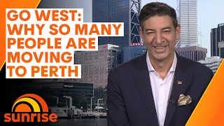 Perth is seeing a surge in migration - so why are people heading west? | Sunrise