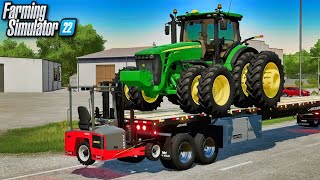 New Mods - Palfinger Forklift, John Deere 8R, \u0026 Legacy Headers! (8 Mods) | Farming Simulator 22