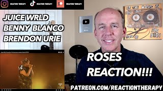 PSYCHOTHERAPIST REACTS to Juice WRLD and Benny Blanco- Roses (ft. Brendon Urie)
