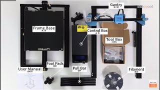 New Upgrade Creality 3D® CR-10 Unboxing丨Best 3D Printer 2020 - Banggood Tool Sets
