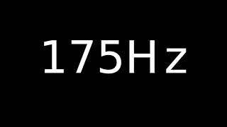 સ્પીકર સાઉન્ડ ટેસ્ટ 175Hz