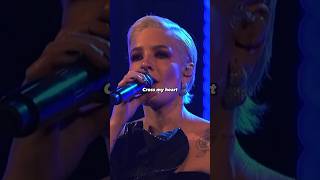 Halsey - performs “him and I” (short) {only h part)