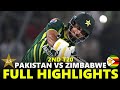 Pakistan vs Zimbabwe Full Highlights 2nd T20 2024 | pak vs zim