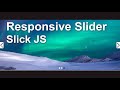 How to create a responsive banner image slider using slick js | Responsive  slick slider