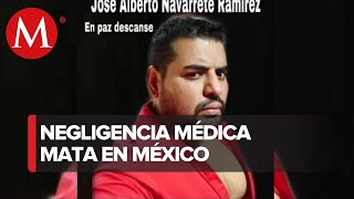 IMSS rechaza que negó atención a José Alberto Navarrete