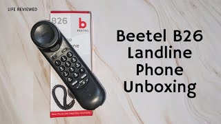 Beetle B26 Corded Landline Phone | Unboxing and First Impressions | 4K Video