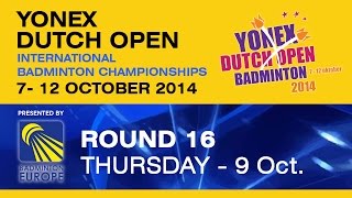 R16 - MS - Rajiv OUSEPH vs Chun Seang TAN - 2014 Yonex Dutch Open