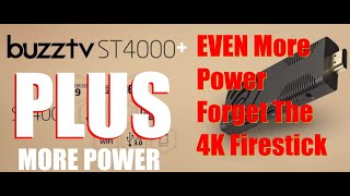 BuzzTV Vidstick Plus More Powerful then the 4K Firestick