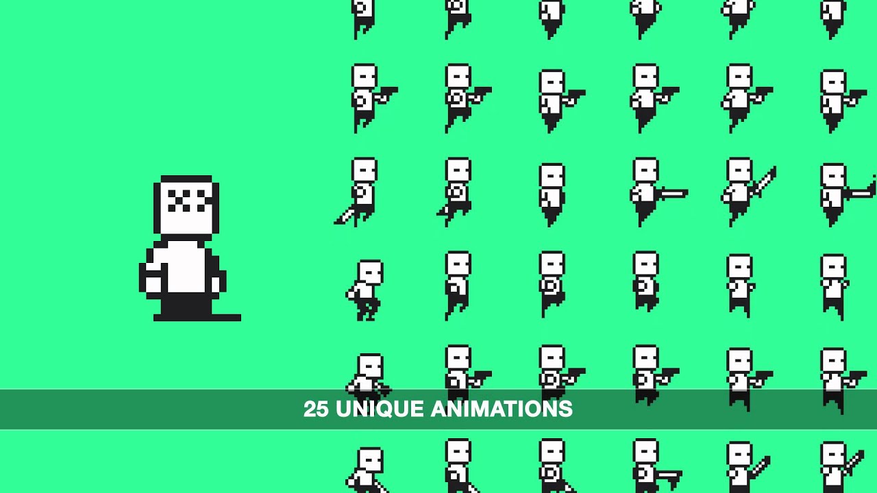 Unity 2D Character Sprite Sheet