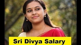 Actress Sri Divya Salary 2014 | Tamil Actress Salary 2014 | Telugu Actress Salary 2014