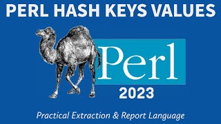 Perl Programming - Hash Keys & Values 2023