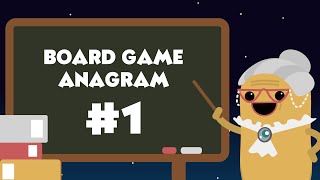 Board Game Anagram Quiz #1
