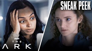 SNEAK PEEK: Could Lt. Garnet Snap at Any Moment? | The Ark (S1 E5) | SYFY