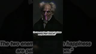 Arthur Schopenhauer quote | boredom .. ! #quotes #shorts