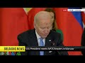 ukraine war freedom is at stake joe biden tells leaders in warsaw