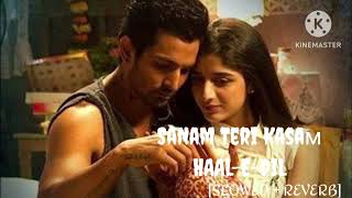 Haal-E-Dil Mera🎧🎶 | SLOW + REVERB | Sanam Teri Kasam Movie Song #love #lofi #lofilovers