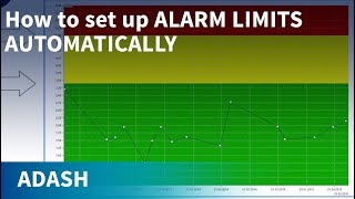 Adash DDS tutorial 10 - How to set alarm limits automatically by statistics