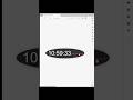 coding digital clock html css js #shorts