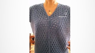 Tiğişi Ajurlu Bluz Yapımı (Part 3)#renkhanetasarım #crochet #crochetblouse #crochetcroptop #tiğişi