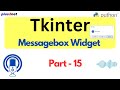 Using Tkinter Messagebox for Alerts and Notifications in Python #tkinter #pythonGUI #MessageBox #GUI