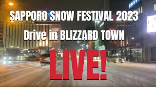 Sapporo Snow Festival Drive LIVE | Sapporo Snow Festival