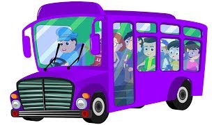 ล้อบนรถบัส | เพลงก่อนวัยเรียน | บทกวีเด็ก | Preschool Songs | Baby Song In Thai | Wheels On The Bus