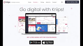 Kriips Business : How to host your store in 5 mins!