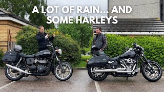 A Lot of Rain... and Some Harleys