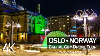 【4K】Oslo from Above 🔥 Capital City of NORWAY 2021 🔥 Cinematic Wolf Aerial™ Drone Film