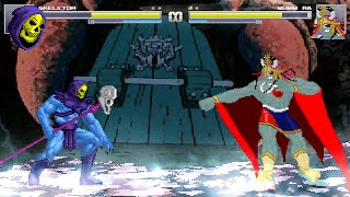 mumm ra vs skeletor [Thundercats VS masters of the universe]