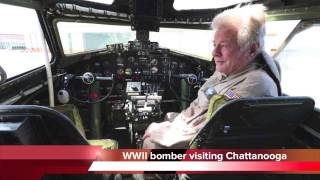 B 17 Flying Fortress visits Chattanooga Airport