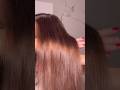 how I straighten my curly hair: shiny soft hair