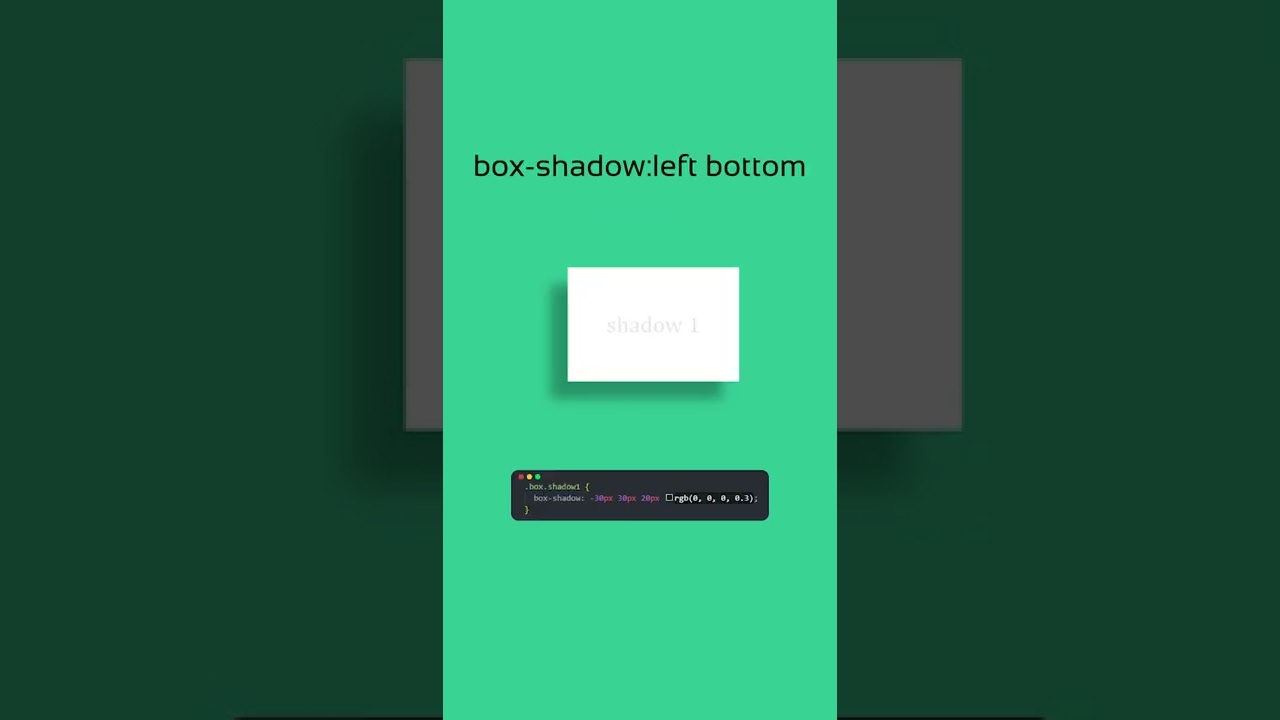 CSS : Box-Shadow Property | CSS Box-Shadow | CSS Tricks | #html #css # ...