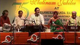 Pandit Ajoy chakraborty|Nazrulgeeti|live performance|Sasane jagichhe shyama ma