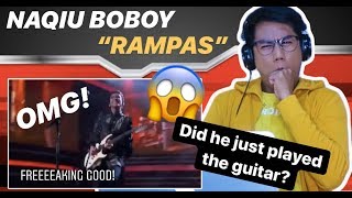 Naqiu Boboy - Rampas | Gegar Vaganza 2019 (Minggu Ke-7) | REACTION