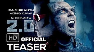 2.0 Official Teaser | Trailer | Akshay Kumar | Rajinikanth | Dharma Production | Robot 2