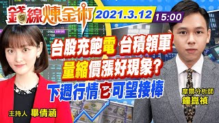 【錢線煉金術 盤後精華版】20210312 \