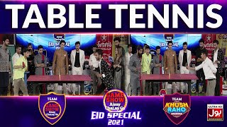 Table Tennis | Game Show Aisay Chalay Ga Eid Special 2021 | Eid 2nd Day | Danish Taimoor Show