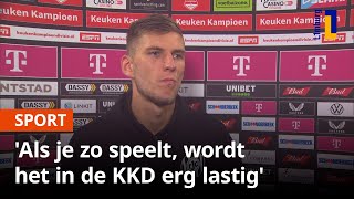Brian Koglin keihard over eigen spel Roda JC: 'Op bijna alle vlakken niet goed genoeg' 😐 | 1Limburg