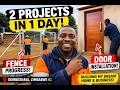 Busy Day in Zimbabwe 🇿🇼 Fencing My Domboshava Property & Installing Doors