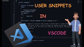 Code faster with User Snippets in Vscode. #Vscode #coding #codeSnippets